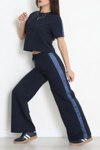 Yanı Kot Desenli Eşofman Takımı Laci - 52215.1857.