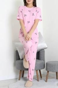 Milan Alt Üst Aynı Pijama Takımı Pembekurdele - 792.1287.