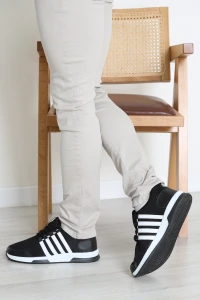 Erkek Spor Ayakkabı Siyahbeyaz - 31466.264.