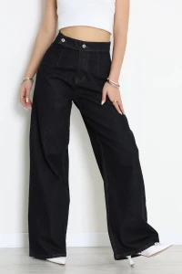 Cepsiz Pensli Palazzo Kot Pantolon Koyumavi - 31917.2088.