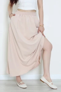 Dabıl Kumaş Cepli Etek Taş - 43952.1884.