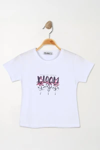 2-5 Yaş Çocuk Tişört Beyaz - 5250174.1576.
