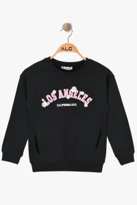 2 İp Şardonlu 6-9 Yaş Sweat Siyah - 6264149.1576.