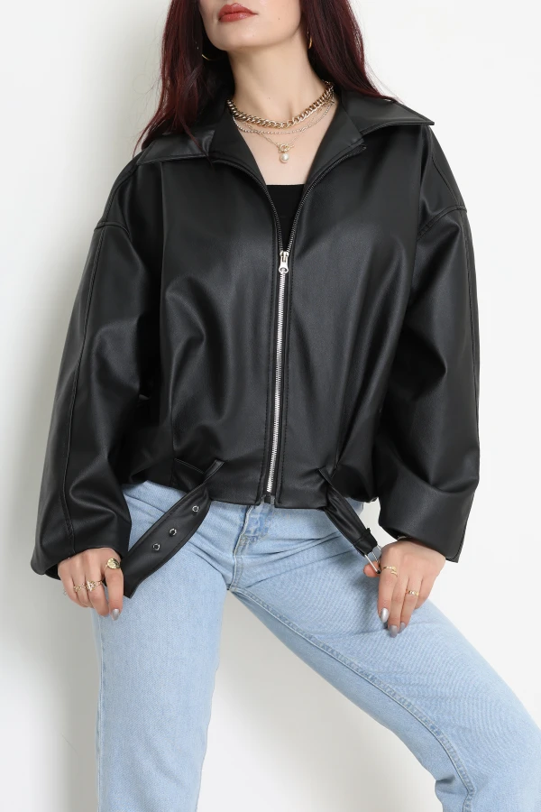 Deri Ceket Siyah - 71166.1298.