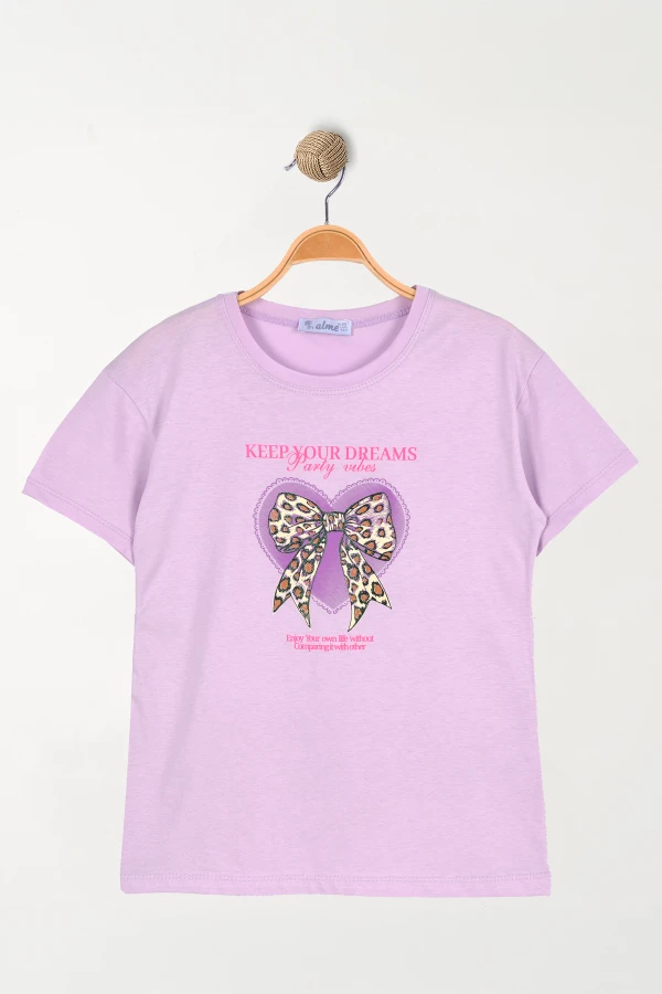 10-13 Yaş Çocuk Tişört Lila - 7250200.1576.