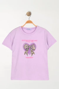 10-13 Yaş Çocuk Tişört Lila - 7250200.1576.
