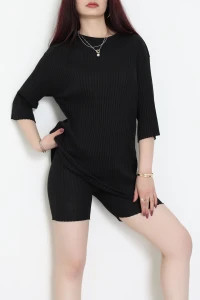 Şortlu Kaşkorse Takım Siyah - 71069.1748.