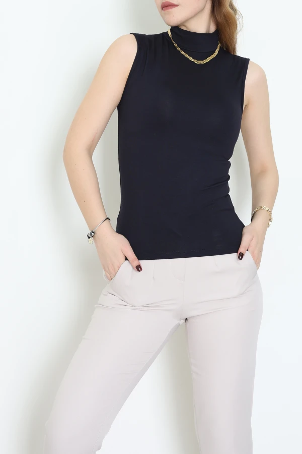 Kolsuz Yarım Balıkçı Body Lacivert - 21757.200.