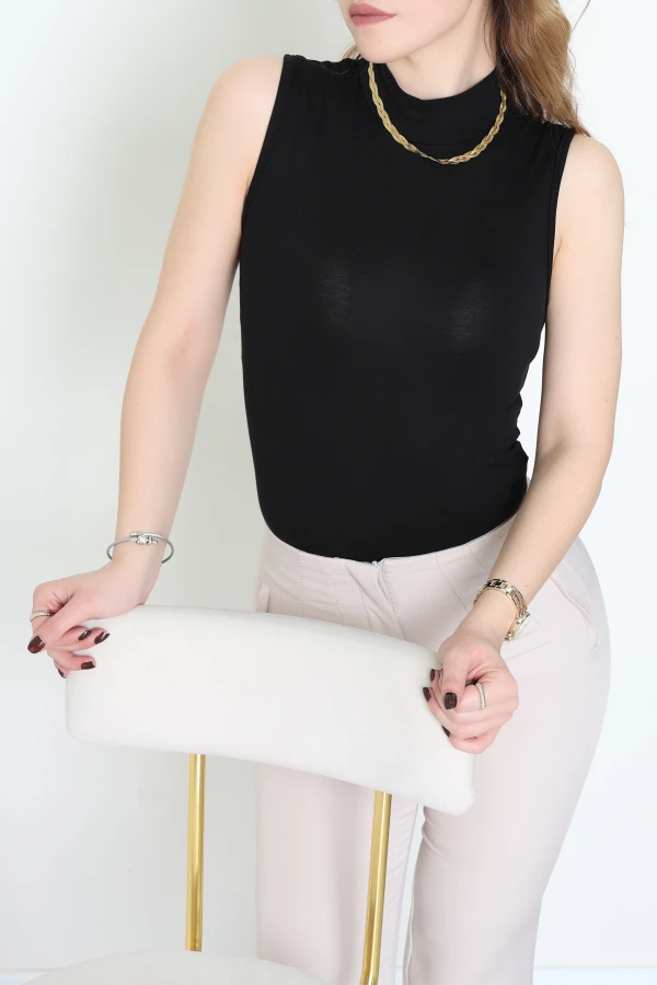 Kolsuz Yarım Balıkçı Body Siyah - 21757.200.