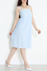 İp Askı Gipeli Kısa Elbise Bebemavi - 41856.1723.