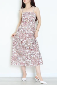 Desenli Gipeli Elbise Desenliekru - 41858.1723.