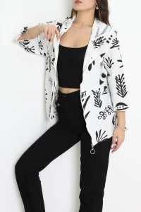 Ham Keten Deniz Ceketi Ekrusiyah - 224.1238.