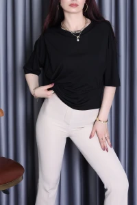 Crop Bluz Siyah - 30764.396.