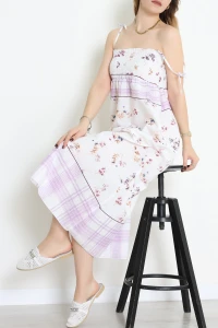 Desenli Gipeli Elbise Ekrulila - 41858.1723.