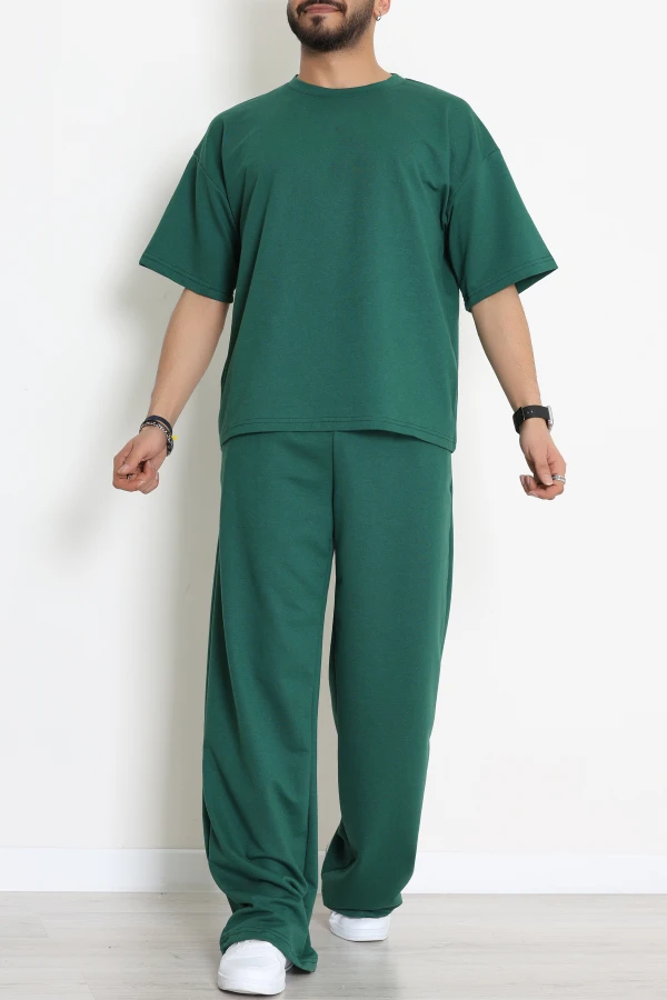 İki İplik Relaxed Baggy Erkek Takım Nefti - 80273.1567.