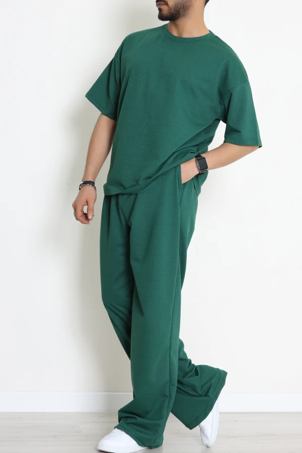 İki İplik Relaxed Baggy Erkek Takım Nefti - 80273.1567.