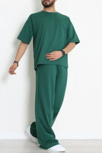 İki İplik Oversize Erkek Takım Nefti - 80273.1567.