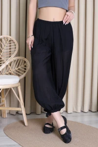 Tül Balon Pantolon Siyah - 3515.2135.