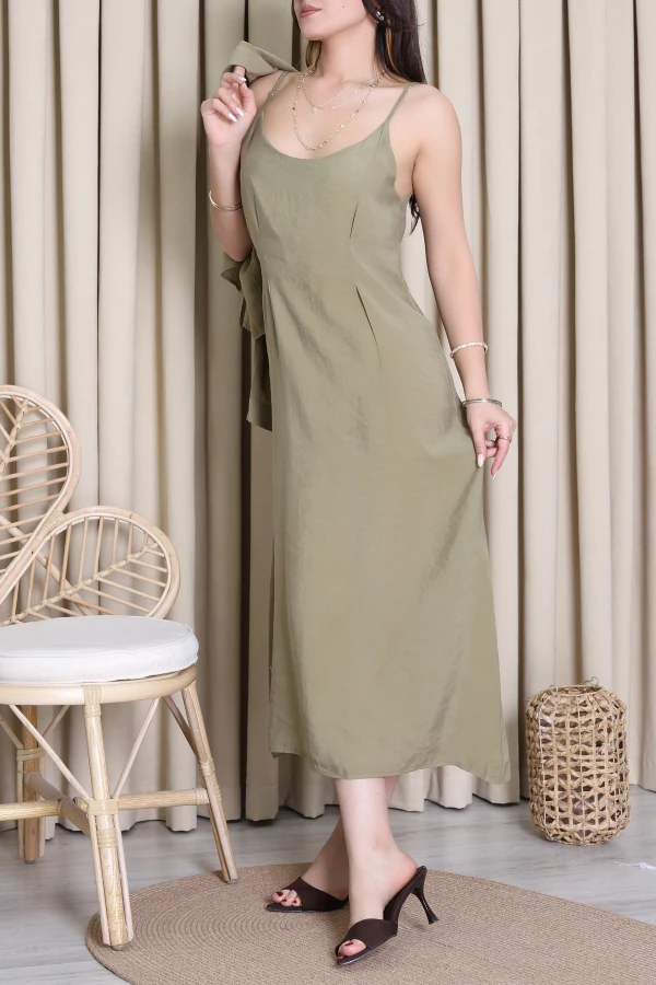 Gömlek Elbise Takım Haki - 51153.1995.