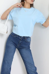 Kompak Penye Ünisex Oversize Tişört Bebemavi - 55045.1872.