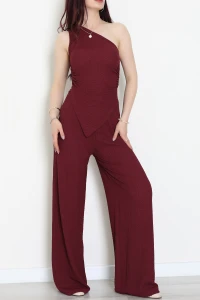 Bubble Tek Omuz Takım Bordo - 32241.1857.