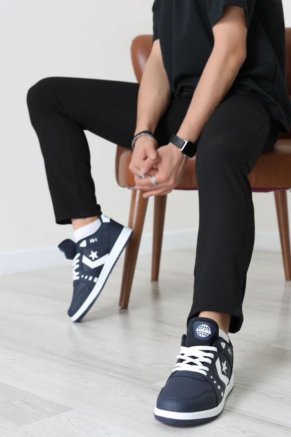 Erkek Spor Ayakkabı Lacivert - 32354.264.