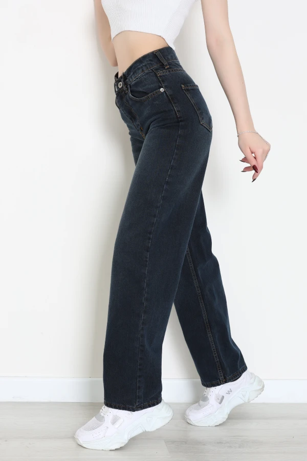 Palazzo Kot Pantolon Koyulacivert - 35565.2088.