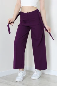 Dabıl Bol Kalıp Pantolon Mürdüm - 20169.1884.