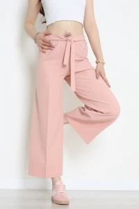 Dabıl Bol Kalıp Pantolon Pudra - 20169.1884.