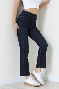 Straight Kot Pantolon Koyumavi - 32416.1590.
