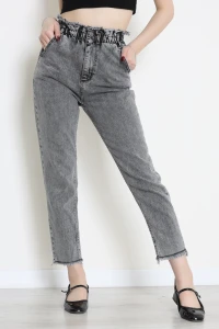 Bel Paça Püskül Büzgülü Mom Jean Açıkfüme - 405204.2141.