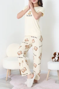 Milan Enjeksiyon Baskılı Pijama Takımı Tenayı - 630.1287.