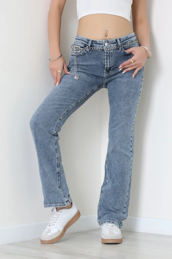 Mom Kot Pantolon Mavi - 7008.1968.