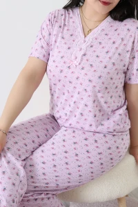 Modal Büyük Beden Pijama Takımı Morgül - 775.1287.