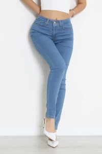 Dar Paça Kot Pantolon Mavi4 - 42683.1836.