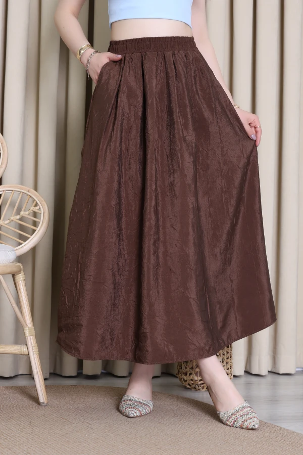 Cepli Krinkıl Etek Kahve - 6414.360.