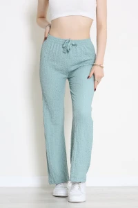 Bubble Kumaş Lastikli Pantolon Mint - 71236.107.