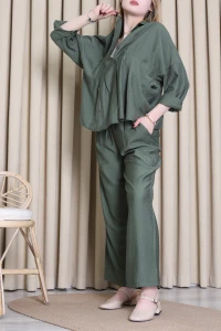 Tensel İkili Takım Haki - 7591.196.