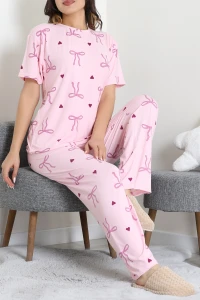 Milan Alt Üst Aynı Pijama Takımı Pembefiyonk - 792.1287.
