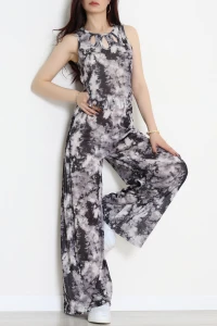 Yaka Detaylı Süprem İkili Takım Siyah - 32249.1857.