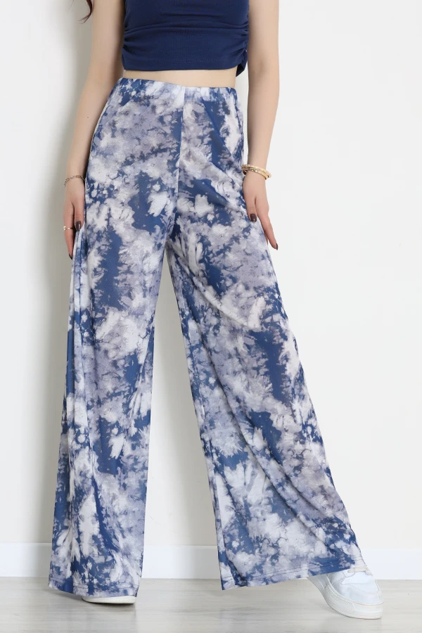 Yüksek Bel Bol Paça Pantolon Laci - 32252.1857.