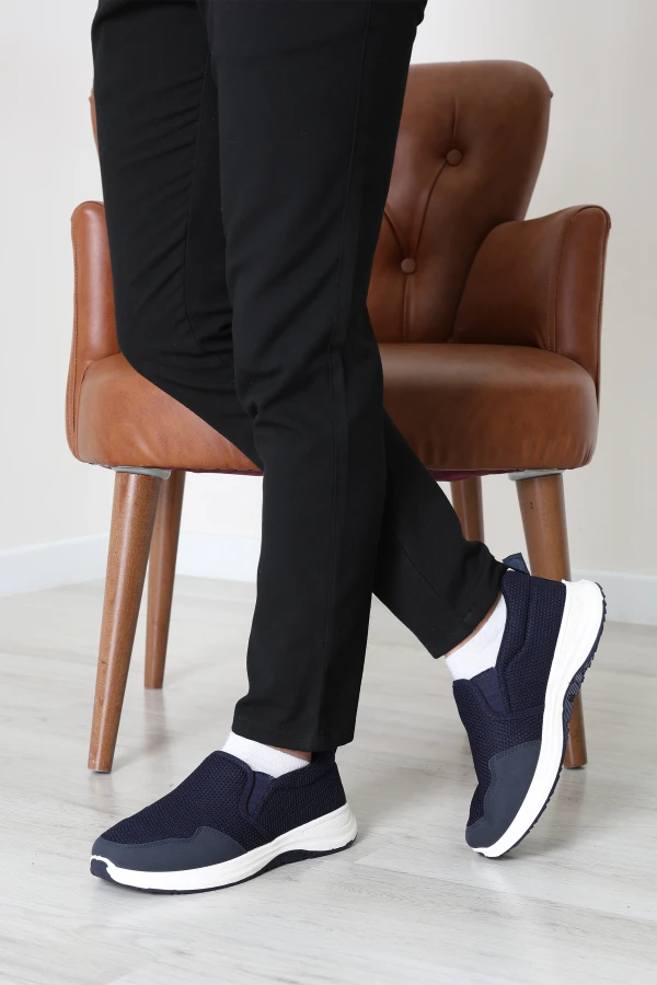 Erkek Spor Ayakkabı Lacivert - 32379.264.