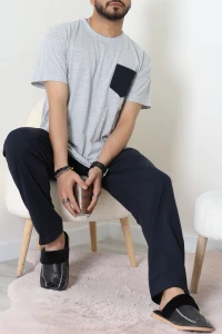 Kısa Kollu Erkek Pijama Takımı Grilaci - 41985.1048.