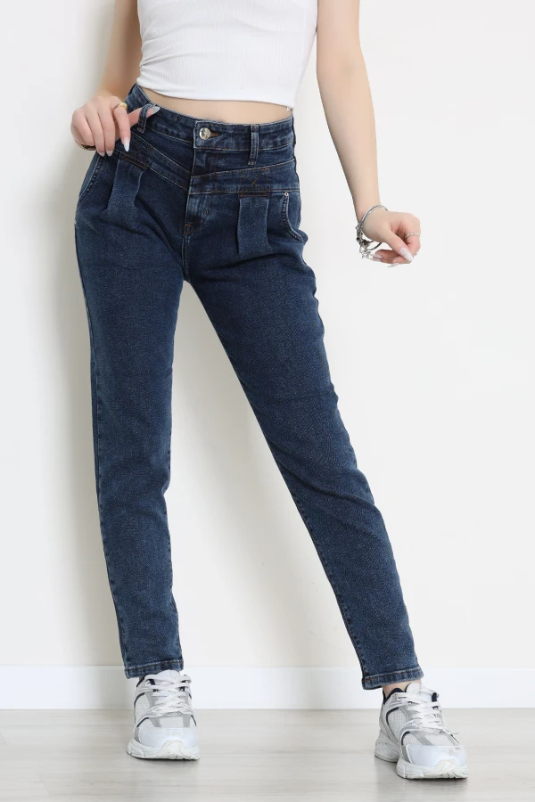 Mom Kot Pantolon Mavi - 2383749.1968.