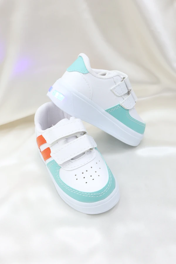 Işıklı Çocuk Spor Ayakkabı Beyazmint - 32010.264.