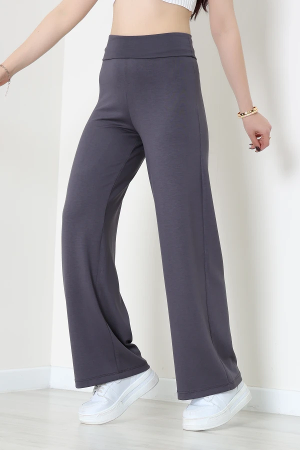 Modal Bel Katlamalı Eşofman Altı Antrasit - 52243.1567.