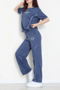 Biyeli Eşofman Takımı İndigo - 52275.1005.