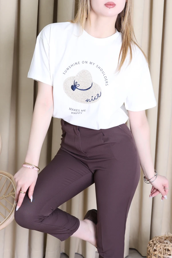 Tişört Beyaz - 71309.2002.