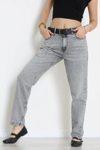 Mom Kot Pantolon Gri - 9627968.1968.