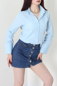 Beli Pensli Terikoton Gömlek Bebemavi - 32431.1949.